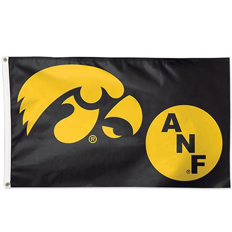 Iowa Hawkeyes ANF Flag