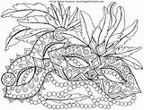 Mardi Gras Coloring Pages sketch template