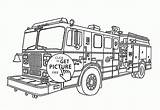 Free Coloring Pages For Kids Printable Fire Trucks sketch template