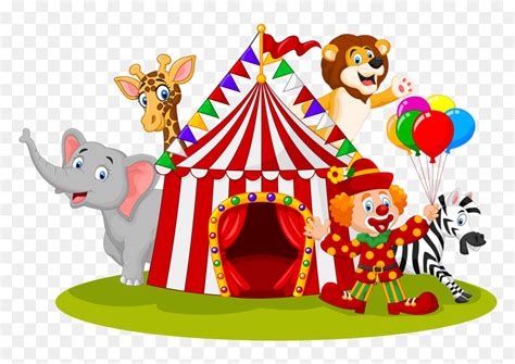 I Clipart Circus - Transparent Circus Animals Clipart, HD Png Download ...