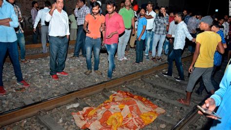 Over people 50 dead after train barrels through crowd celebrating Indian festival - CNN