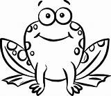 Cute Baby Frog Coloring Pages sketch template
