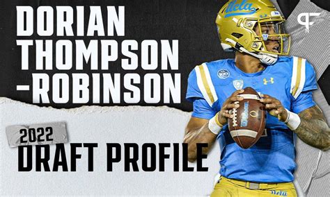 Dorian Thompson-Robinson, UCLA QB | NFL Draft Scouting Report