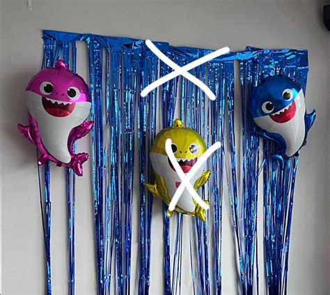 Baby Shark Balloons and Banner, Hobbies & Toys, Stationery & Craft, Occasions & Party Supplies ...