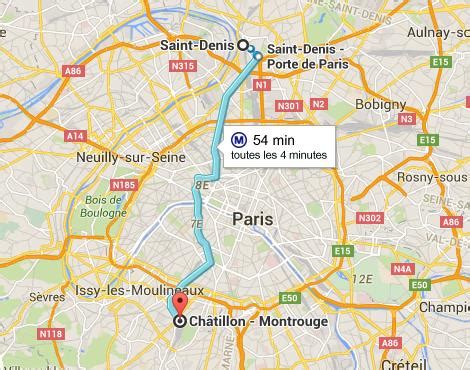 Carte Ligne 13 Métro Paris