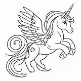 Magical unicorn coloring Page Pdf And Print Free Pages For  sketch template