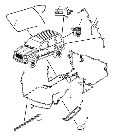 Understanding the 2005 Jeep Liberty Body Parts Diagram: A Comprehensive Guide