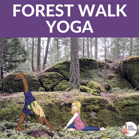 5 Forest Walk Yoga Poses for Kids | Kids Yoga Stories