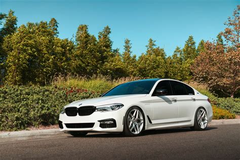 Lapping on Luxury: Customized White BMW 5-Series | CARiD.com Gallery