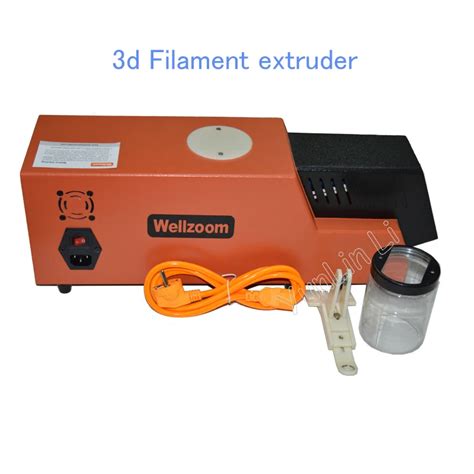 3d Filament Extruder Machine / 3d Filament Maker Desktop 3D Printing Consumables Extruder 1.75mm ...