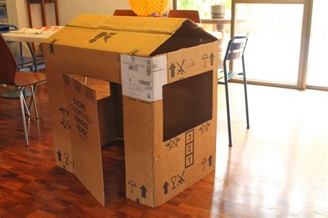 16 DIY Cardboard Playhouses | Guide Patterns