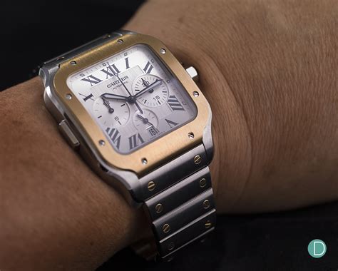 Introducing the Cartier Santos Chronograph