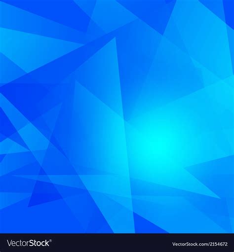 Geometric abstract blue color background Vector Image