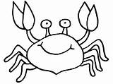 Free Printable Crab Coloring Pages For Kids sketch template