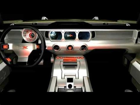 HUMMER HX interior - YouTube