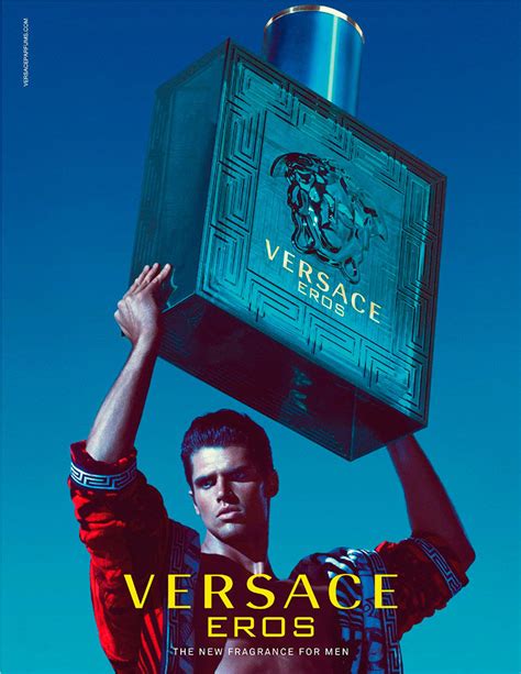 Versace Eros Campaign Model Brian Shimansky