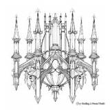 Gothic Coloring Pages  Free & Printable sketch template