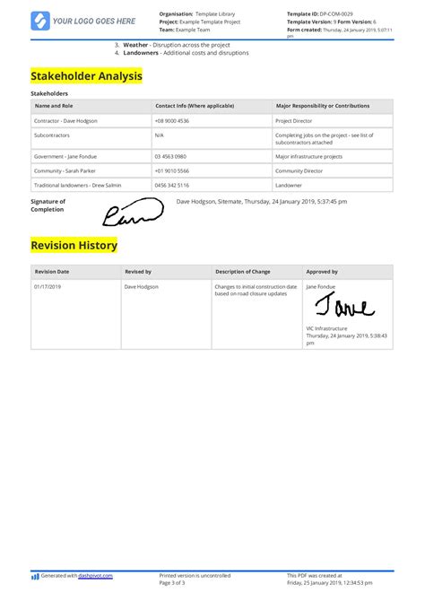 Simple scope of work example you can use or copy for free