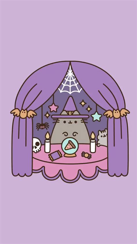 Purple Cute Halloween Wallpapers - Wallpaper Cave