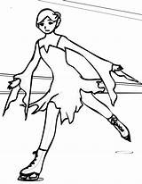 Ice skating coloring Pages To Download And Print For Free sketch template