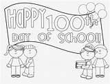 Free Printable 100 Days Of School Coloring Pages sketch template