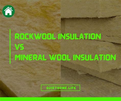 Rockwool vs Mineral Wool Insulation: The Differences That Matter | Quiet Home Life