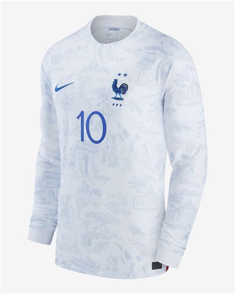 France National Team 2022/23 Stadium Away (Kylian Mbappe) Men's Nike ...