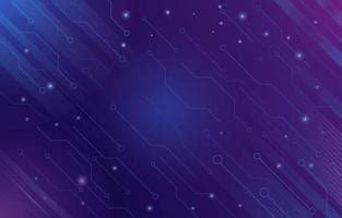 Purple Technology Background