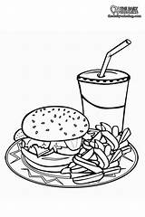 Free Printable Food Coloring Pages 2025  The Daily sketch template