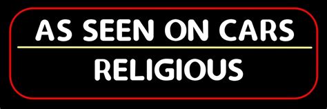 Bumper Stickers About Religion – Humor As Life's Essence