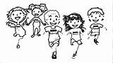 Kids Running Race 246 Coloring Page  Wecoloringpagecom sketch template
