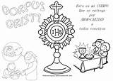 Corpus Christi Coloring Page Pages sketch template