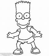 Bart Simpson Coloring Pages  Home sketch template