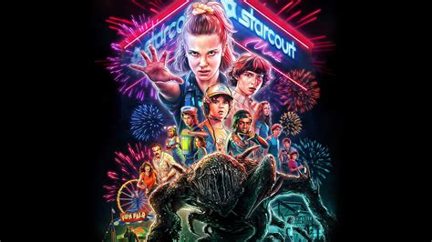 Stranger Things, Season 3, Characters, Poster, 8K, #16 Wallpaper PC Desktop