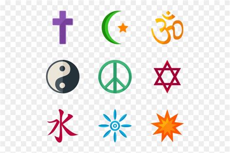 Beliefs Symbols Clipart (#2388972) - PinClipart