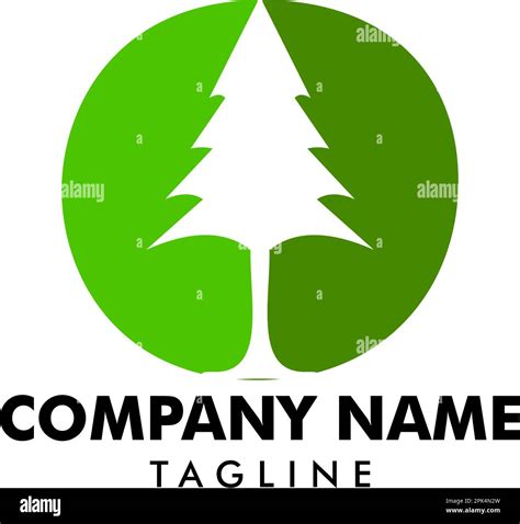Pine Tree Logo Design Inspiration Stock Vector Image & Art - Alamy