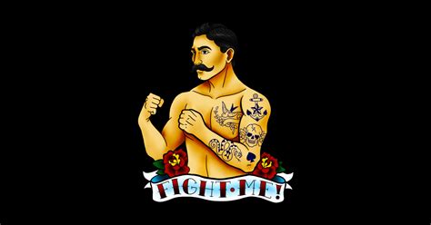 Traditional Tattoo Fight - Fight Me - T-Shirt | TeePublic