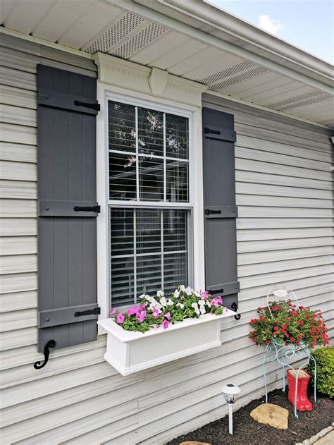 Pin on New house | Ranch house exterior, House exterior, House shutters