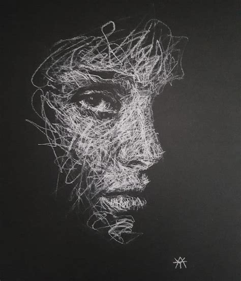 Self-Taught Artist Makes Amazing Female Portraits Based On Doodles | Arte com rabiscos ...