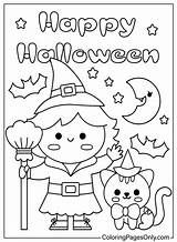 20  Kawaii Halloween Coloring Pages Free Printable PDF JPG PNG sketch template