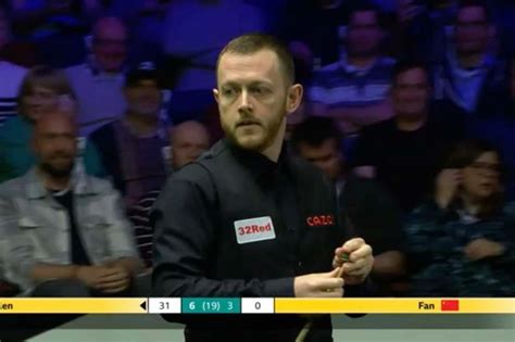 Crucible snooker fans erupt as Mark Allen makes light of protester after chaotic scenes - Buzz.ie