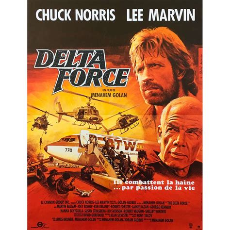 THE DELTA FORCE Movie Poster 15x21 in.