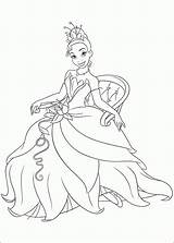 Free Printable Princess Tiana Coloring Pages For Kids sketch template