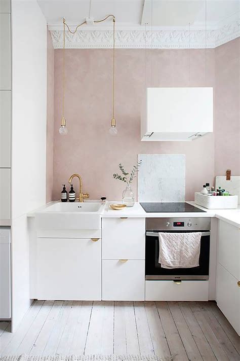 Light Pink Kitchen Walls 20 Pink Kitchen Ideas (photos) - The Art of Images