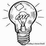 Light Bulb Coloring Pages  Free & Printable sketch template