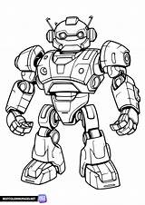 Robots coloring Pages  Free Printable sketch template