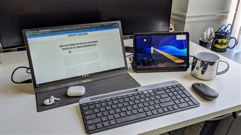 How to get productive with Full HD extended displays on the Lenovo Chromebook Duet