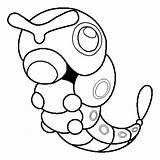 010 Caterpie Coloring Page By Nikki M Garrett On DeviantArt sketch template