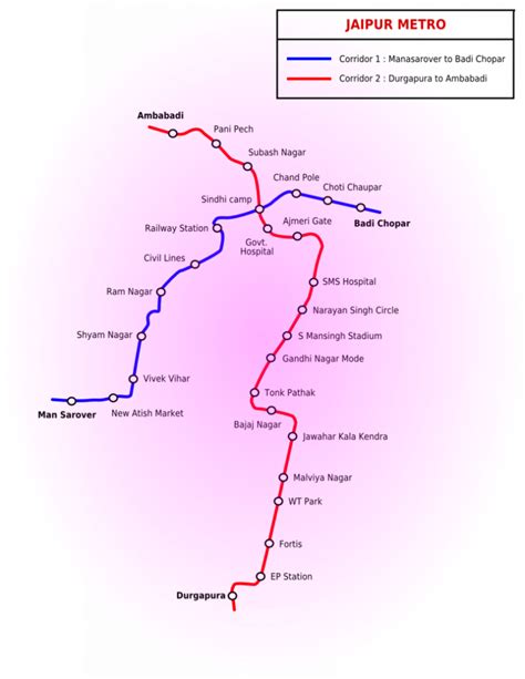 Plano de Metro de Jaipur ¡Fotos y Guía Actualizada! 【2020】
