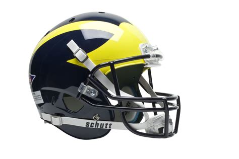 MICHIGAN WOLVERINES SCHUTT FULL SIZE FOOTBALL HELMET | eBay